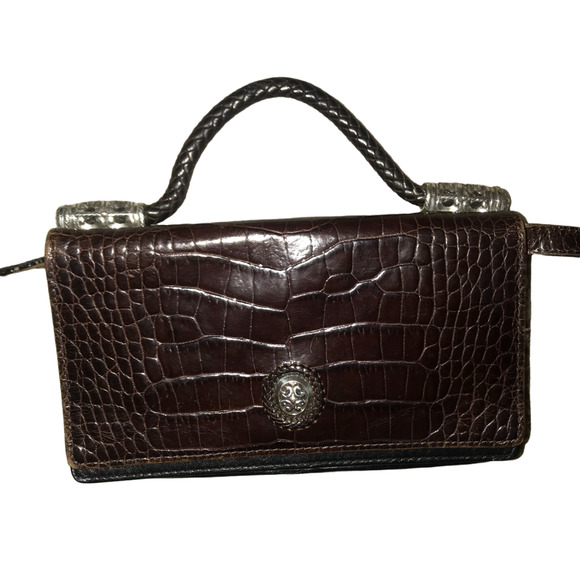 BRIGHTON VINTAGE CONVERTIBLE SHOULDER BAG - Picture 11 of 12